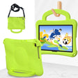 For Honor Pad X8 / X8 Lite 10.1 Handle Football Shaped EVA Shockproof Tablet Case(Grass Green) - Honor by PMC TechLife | Online Shopping South Africa | PMC TechLife | Buy Now Pay Later Mobicred