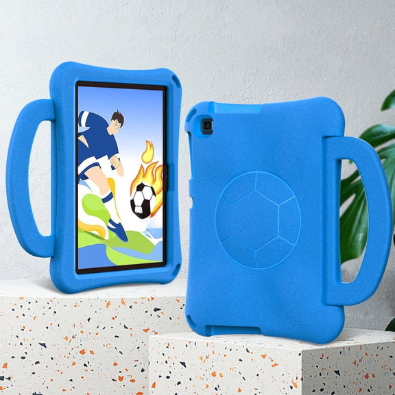 For Honor Pad X8 / X8 Lite 10.1 Handle Football Shaped EVA Shockproof Tablet Case(Blue)