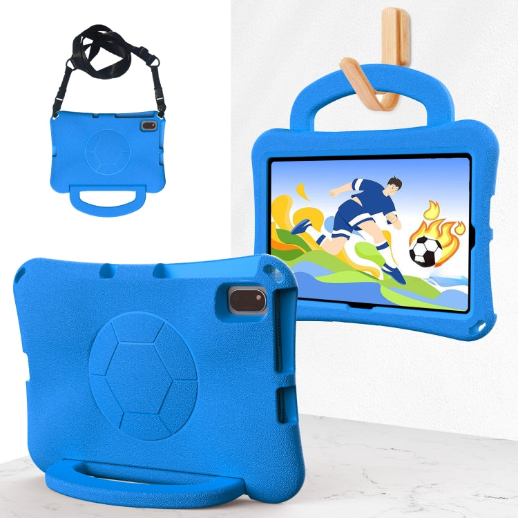 For Honor Pad V7 10.4 2024 Handle Football Shaped EVA Shockproof Tablet Case(Blue) - Honor by PMC TechLife | Online Shopping South Africa | PMC TechLife | Buy Now Pay Later Mobicred