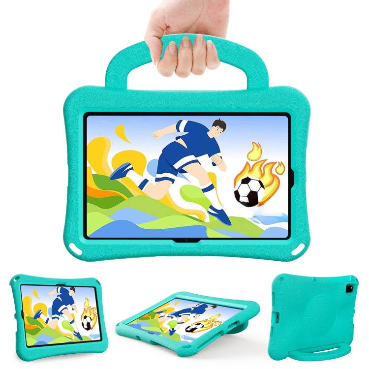 For Honor Pad V7 10.4 2024 Handle Football Shaped EVA Shockproof Tablet Case(Mint  Green)