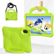 For Honor Pad V7 11 2021 Handle Football Shaped EVA Shockproof Tablet Case(Grass Green)