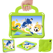 For Honor Pad V7 11 2021 Handle Football Shaped EVA Shockproof Tablet Case(Grass Green)