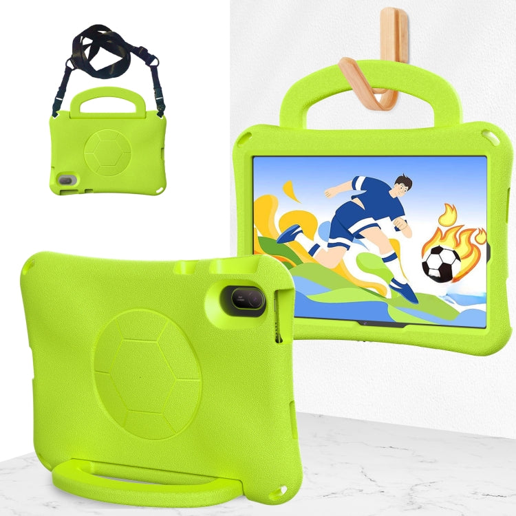 For Honor Pad V7 11 2021 Handle Football Shaped EVA Shockproof Tablet Case(Grass Green) - Honor by PMC TechLife | Online Shopping South Africa | PMC TechLife | Buy Now Pay Later Mobicred