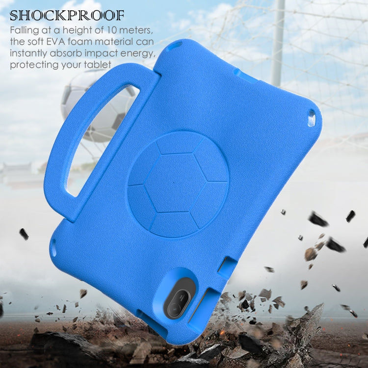 For Honor Pad V7 11 2021 Handle Football Shaped EVA Shockproof Tablet Case(Blue) - free shipping - PMC TechLife - Order now!