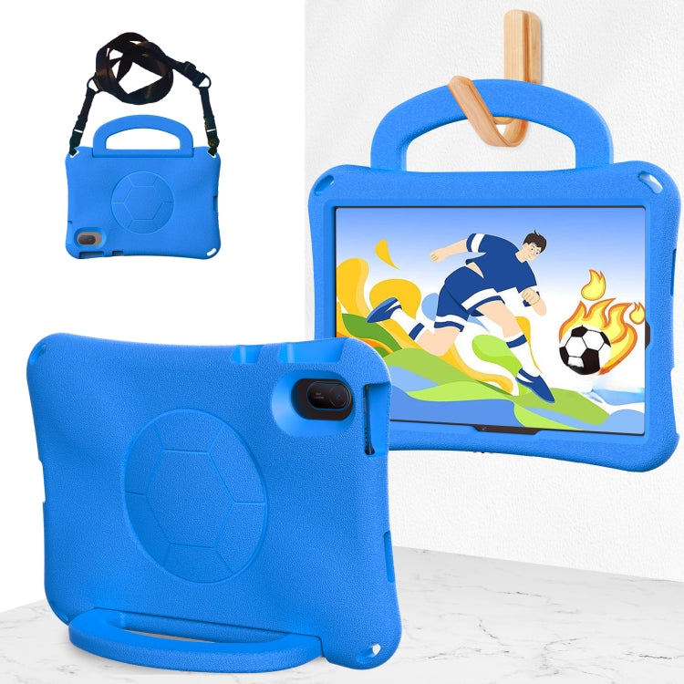 For Honor Pad V7 11 2021 Handle Football Shaped EVA Shockproof Tablet Case(Blue) - free shipping - PMC TechLife - Order now!