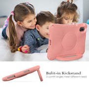 For Honor Pad V7 11 2021 Handle Football Shaped EVA Shockproof Tablet Case(Light Pink)