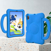 For Honor Pad V6 10.4 2024 Handle Football Shaped EVA Shockproof Tablet Case(Blue)