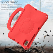 For Honor Pad V6 10.4 2024 Handle Football Shaped EVA Shockproof Tablet Case(Red)