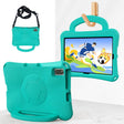 For Huawei MatePad SE 10.4 2022 / 2023 Handle Football Shaped EVA Shockproof Tablet Case(Mint  Green) - Huawei by PMC TechLife | Online Shopping South Africa | PMC TechLife | Buy Now Pay Later Mobicred