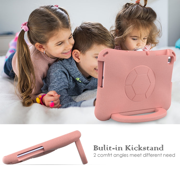 For Huawei MatePad SE 10.1 2022 Handle Football Shaped EVA Shockproof Tablet Case(Light Pink) - Huawei by PMC TechLife | Online Shopping South Africa | PMC TechLife | Buy Now Pay Later Mobicred