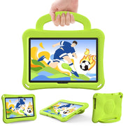 For Huawei Enpoy Tablet2 Handle Football Shaped EVA Shockproof Tablet Case(Grass Green)