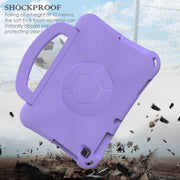 For Huawei Enpoy Tablet2 Handle Football Shaped EVA Shockproof Tablet Case(Light Purple)