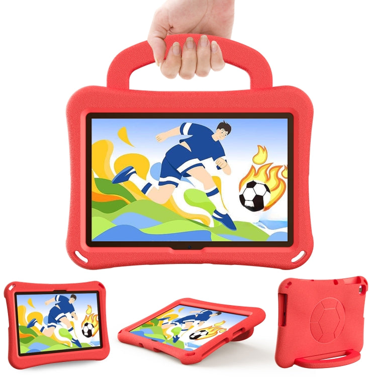 For Huawei Enpoy Tablet2 Handle Football Shaped EVA Shockproof Tablet Case(Red) - free shipping - PMC TechLife - Order now!