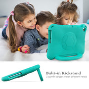 For Huawei Enpoy Tablet2 Handle Football Shaped EVA Shockproof Tablet Case(Mint  Green)