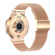 KM88 1.32 inch Color Screen Smart Watch, Support Bluetooth Call / Wellness Tracking(Gold)
