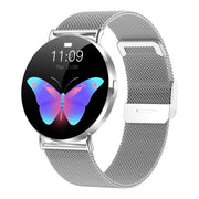 KM88 1.32 inch Color Screen Smart Watch, Support Bluetooth Call / Wellness Tracking(Silver)