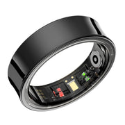 R09 SIZE 11 Smart Ring, Support Heart Rate / Blood Oxygen / Sleep Monitoring / Multiple Sports Modes(Black)