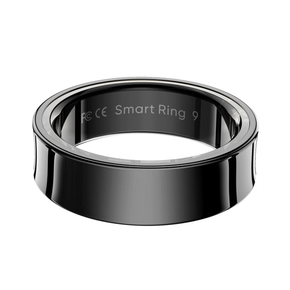 R09 SIZE 12 Smart Ring, Support Heart Rate / Blood Oxygen / Sleep Monitoring / Multiple Sports Modes(Black)