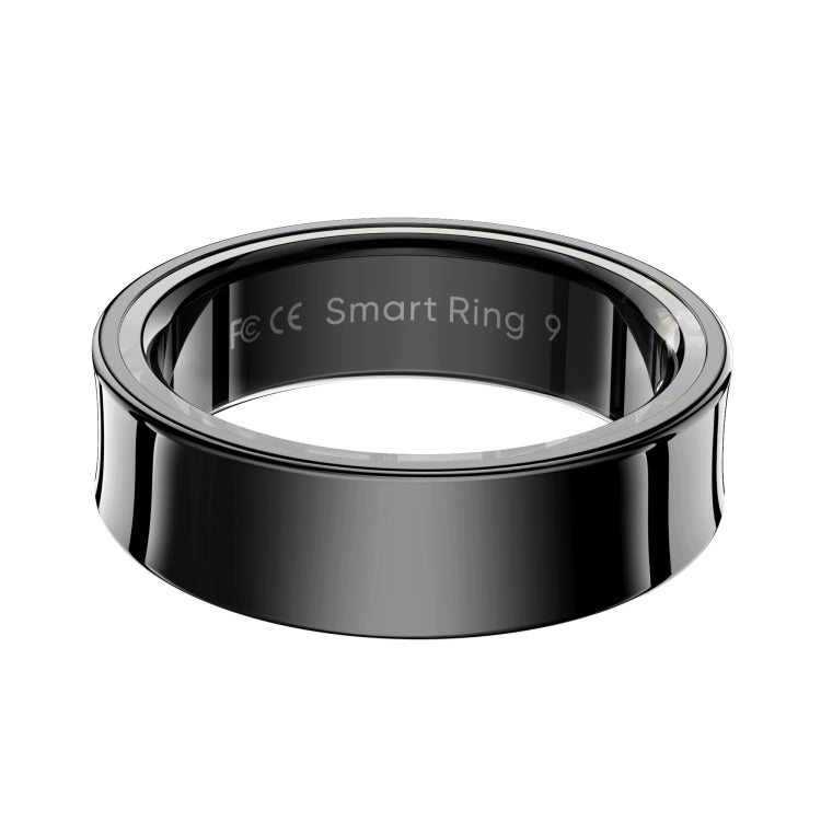 R09 SIZE 13 Smart Ring, Support Heart Rate / Blood Oxygen / Sleep Monitoring / Multiple Sports Modes(Black)