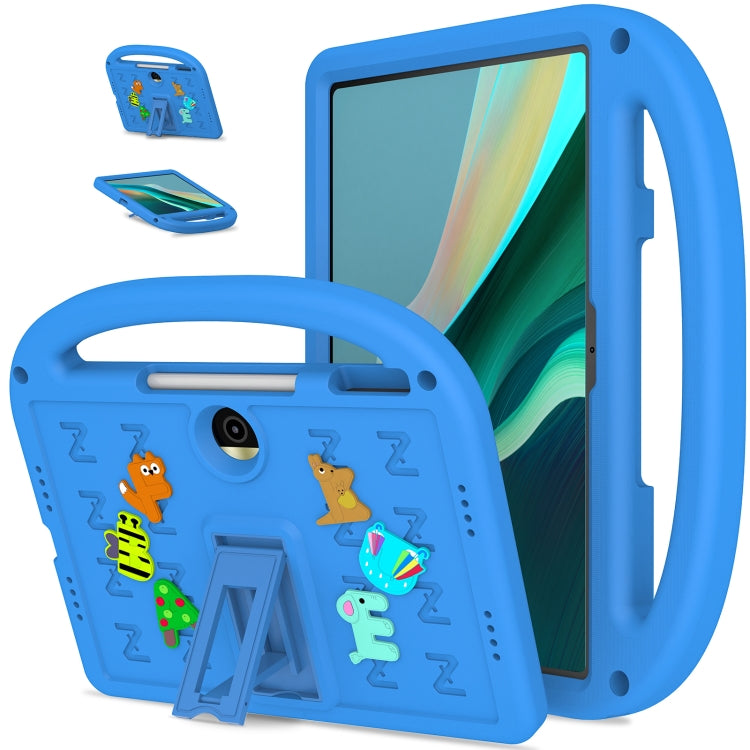 For Honor Pad 9 12.1 Cartoon Sparrow EVA Shockproof Tablet Case(Blue) - Honor by PMC TechLife | Online Shopping South Africa | PMC TechLife | Buy Now Pay Later Mobicred