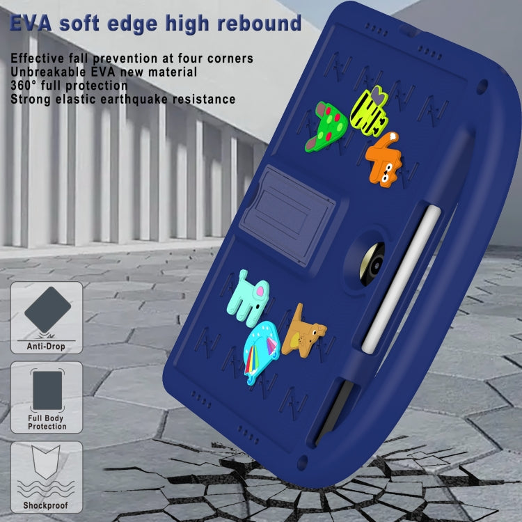 For Honor Pad 9 12.1 Cartoon Sparrow EVA Shockproof Tablet Case(Navy Blue) - Honor by PMC TechLife | Online Shopping South Africa | PMC TechLife | Buy Now Pay Later Mobicred