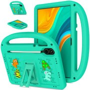 For Honor Pad X8 Pro 11.5 Cartoon Sparrow EVA Shockproof Tablet Case(Glacier Green)
