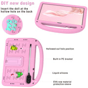 For Honor Pad X8 Pro 11.5 Cartoon Sparrow EVA Shockproof Tablet Case(Pink)