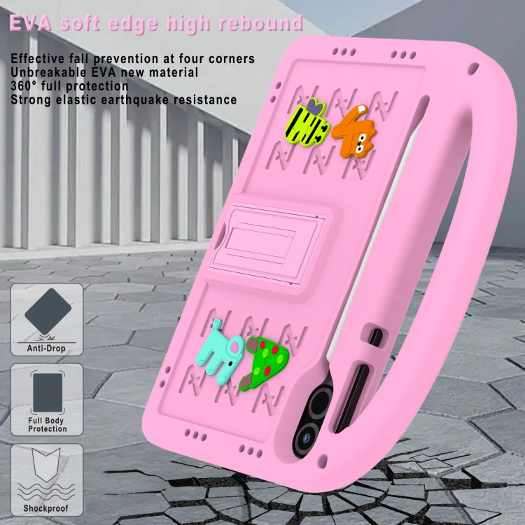 For Honor Pad X8 Pro 11.5 Cartoon Sparrow EVA Shockproof Tablet Case(Pink) - Honor by PMC TechLife | Online Shopping South Africa | PMC TechLife | Buy Now Pay Later Mobicred