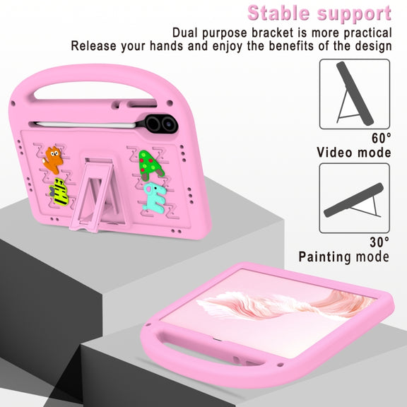 For Honor Pad X8 Pro 11.5 Cartoon Sparrow EVA Shockproof Tablet Case(Pink)