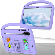 For Honor Pad X8 Pro 11.5 Cartoon Sparrow EVA Shockproof Tablet Case(Taro Purple)
