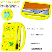 For Honor Pad X8 Pro 11.5 Cartoon Sparrow EVA Shockproof Tablet Case(Yellow)
