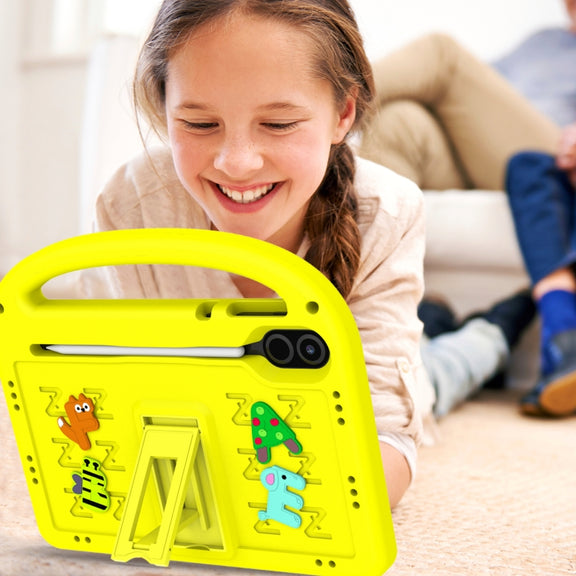 For Honor Pad X8 Pro 11.5 Cartoon Sparrow EVA Shockproof Tablet Case(Yellow)