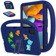 For Honor Pad X8a / X9 2024 Cartoon Sparrow EVA Shockproof Tablet Case(Navy Blue) - Honor by PMC TechLife | Online Shopping South Africa | PMC TechLife | Buy Now Pay Later Mobicred