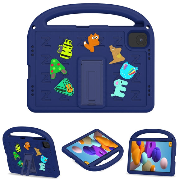 For Honor Pad X8a / X9 2024 Cartoon Sparrow EVA Shockproof Tablet Case(Navy Blue)