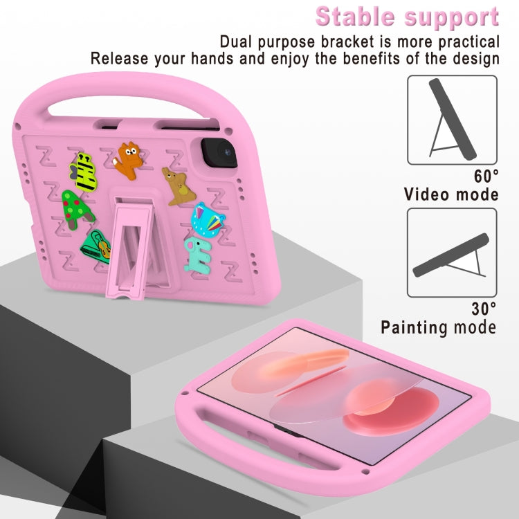 For Honor Pad X8a / X9 2024 Cartoon Sparrow EVA Shockproof Tablet Case(Pink) - Honor by PMC TechLife | Online Shopping South Africa | PMC TechLife | Buy Now Pay Later Mobicred
