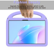 For Honor Pad X8a / X9 2024 Cartoon Sparrow EVA Shockproof Tablet Case(Taro Purple)