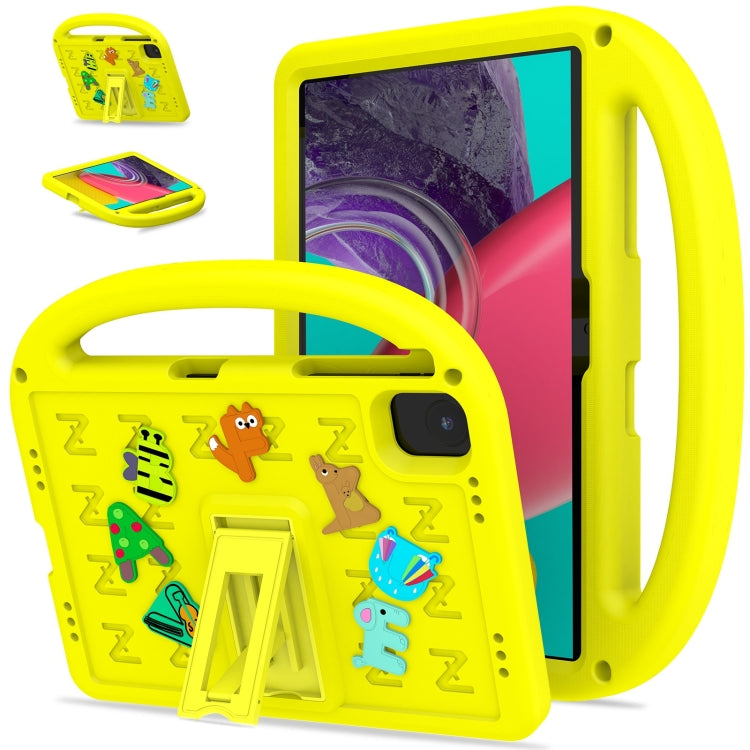 For Honor Pad X8a / X9 2024 Cartoon Sparrow EVA Shockproof Tablet Case(Yellow) - Honor by PMC TechLife | Online Shopping South Africa | PMC TechLife | Buy Now Pay Later Mobicred