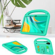 For Honor Pad X9 11.5  Cartoon Sparrow EVA Shockproof Tablet Case(Glacier Green)