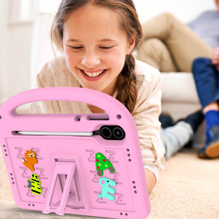 For Honor Pad X9 11.5  Cartoon Sparrow EVA Shockproof Tablet Case(Pink)