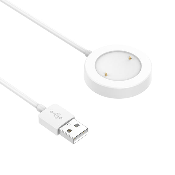 For Honor Watch 5 USB Port Integrated Magnetic Watch Charging Cable(White)