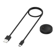 For Honor Watch 5 USB Port Split Magnetic Watch Charging Cable(Black)