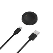 For Honor Watch 5 USB Port Split Magnetic Watch Charging Cable(Black)