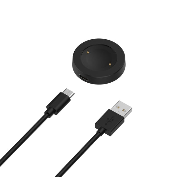 For Honor Watch 5 USB Port Split Magnetic Watch Charging Cable(Black)