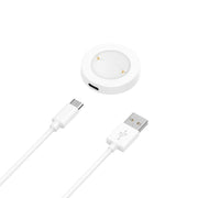 For Honor Watch 5 USB Port Split Magnetic Watch Charging Cable(White)