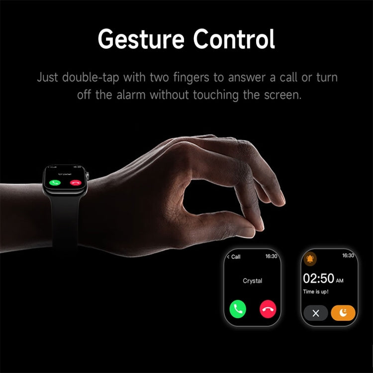 KL08 2.04 inch Color Screen Smart Watch Silicone Strap, Support Bluetooth Call(Pink) - Smart Watches by PMC TechLife | Online Shopping South Africa | PMC TechLife | Buy Now Pay Later Mobicred