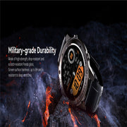 DM56 1.43 inch Color Screen Smart Watch, Support Bluetooth Call / Wellness Tracking(Black)