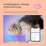 R10M SIZE 12 Smart Ring, Support Heart Rate / Blood Oxygen / Sleep Monitoring / Multiple Sports Modes(Rose Gold)