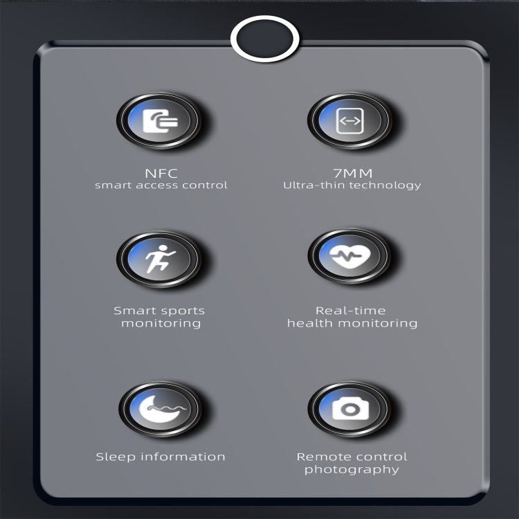 R20 SIZE 7 Smart Ring, Support Heart Rate / Blood Oxygen / Sleep Monitoring / Multiple Sports Modes(Black) - free shipping - PMC TechLife - Order now!