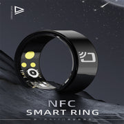 R20 SIZE 13 Smart Ring, Support Heart Rate / Blood Oxygen / Sleep Monitoring / Multiple Sports Modes(Black)