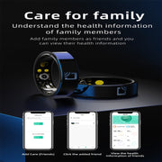 R20 SIZE 14 Smart Ring, Support Heart Rate / Blood Oxygen / Sleep Monitoring / Multiple Sports Modes(Black)